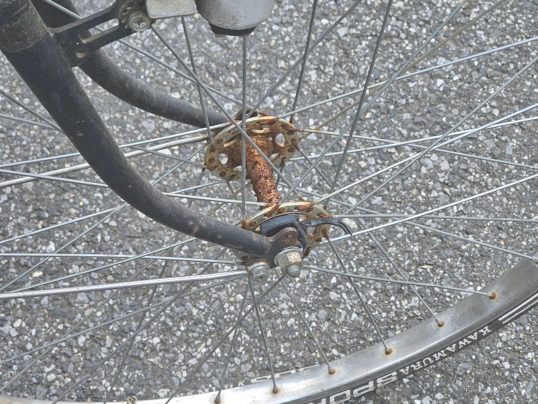 カワムラヤングエリート26インチ　スーパーカー自転車　フラッシャー自転車　現状