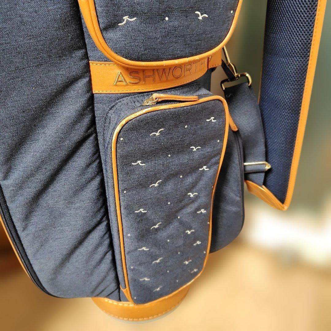 『美品』ashworth アシュワース キャディバッグ 軽量
