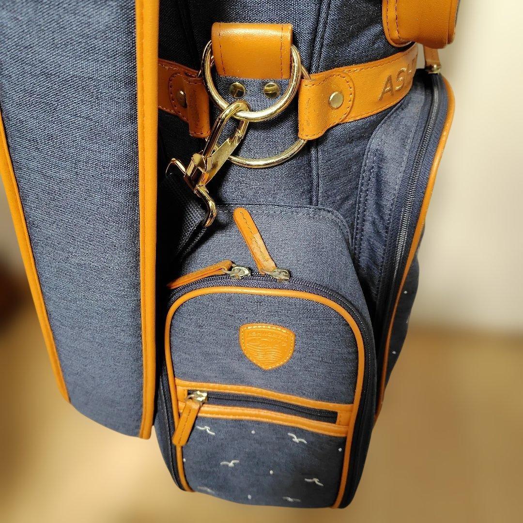 『美品』ashworth アシュワース キャディバッグ 軽量