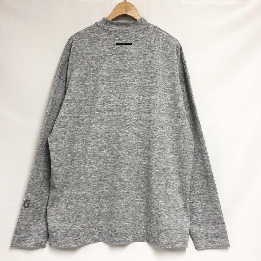 ○★新品未使用　PGG PEARLY GATES　モックネックシャツ　5　グレー
