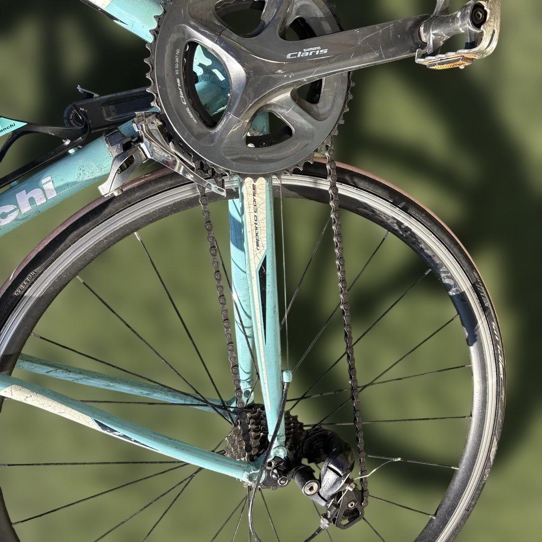 Bianchi ロードバイク 水色 700C