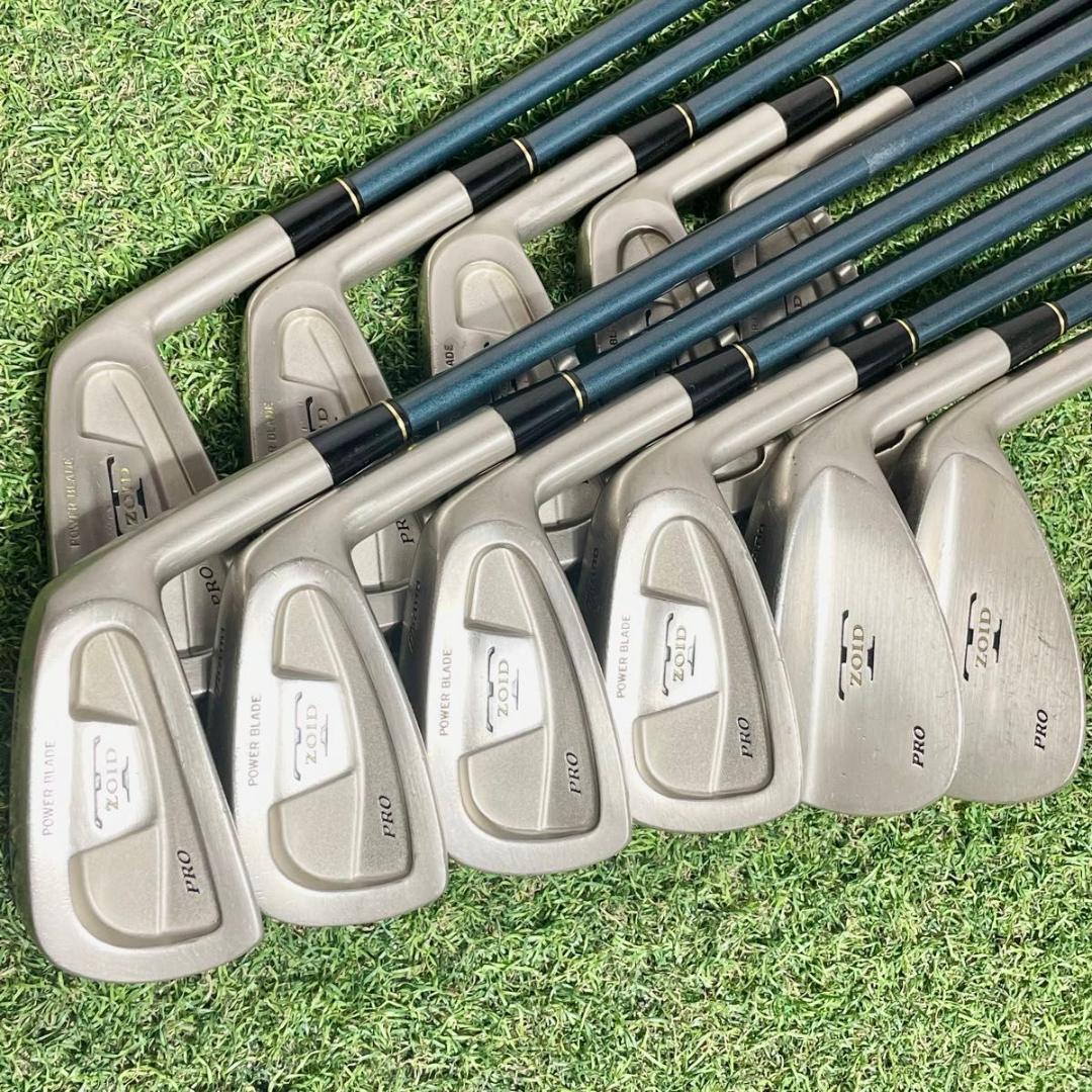 【希少】ミズノ MIZUNO T-ZOIDPRO アイアンセット 11本 R 右