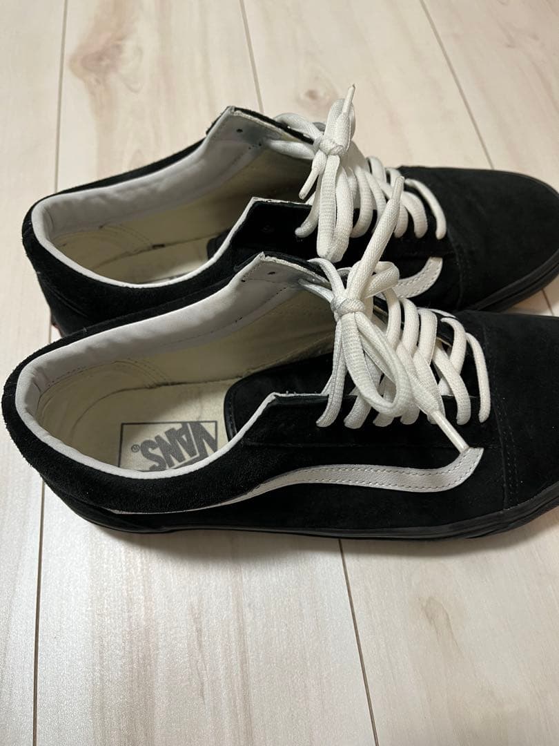 Vans スエード ブラック ホワイト スニーカー