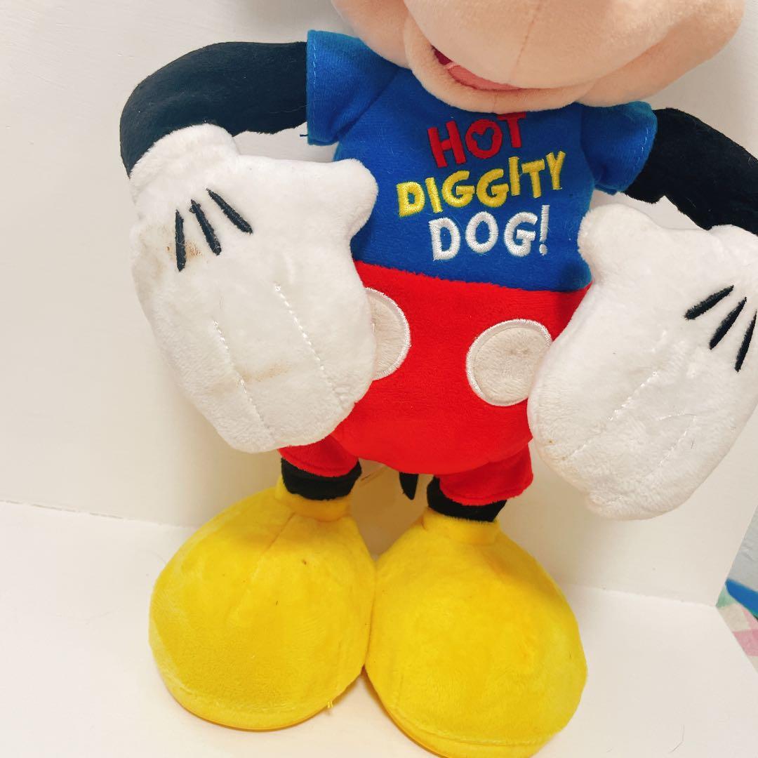 海外　ディズニー　ミッキー　歌って踊る　ぬいぐるみ　アメトイ