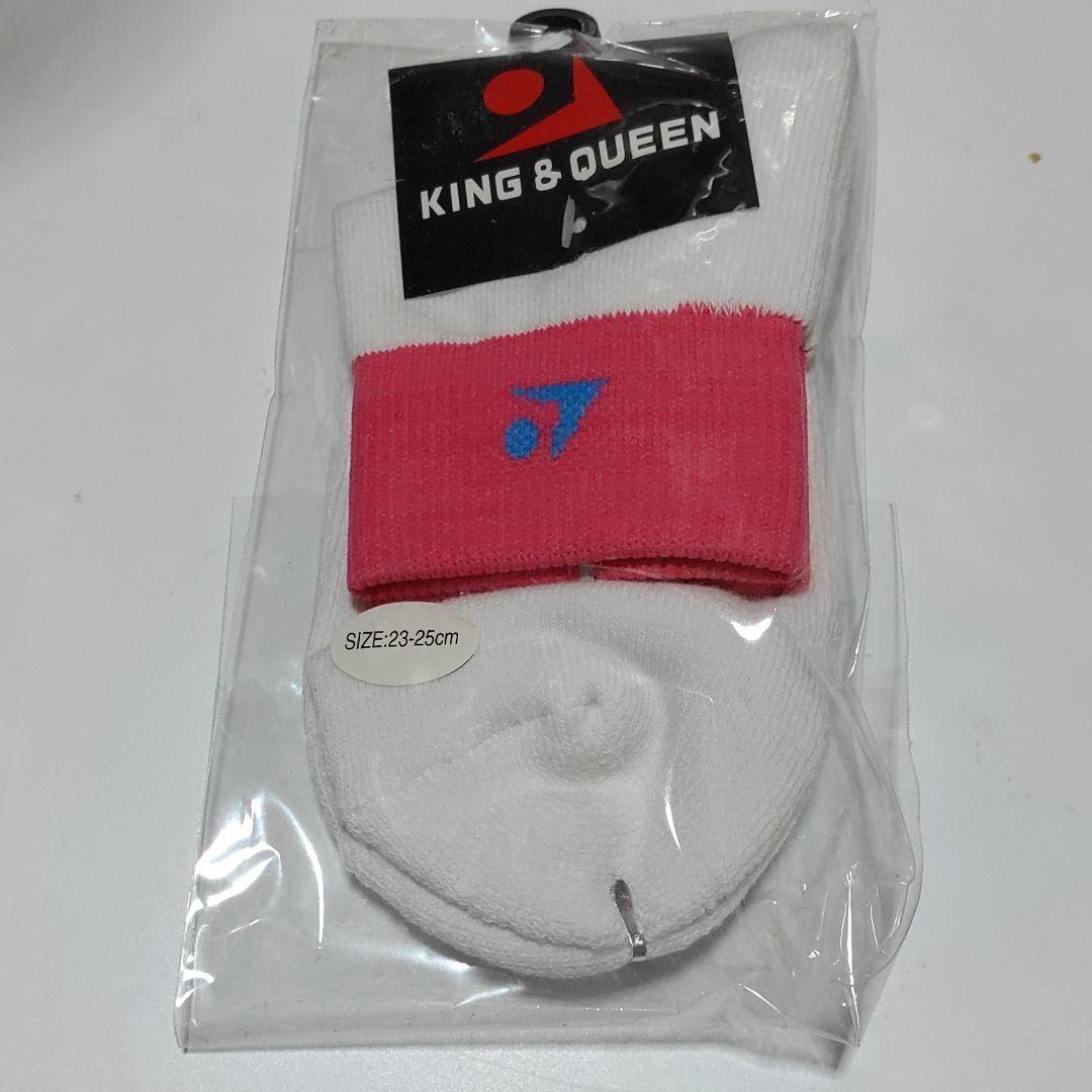 靴下　２足　２３−２５cm