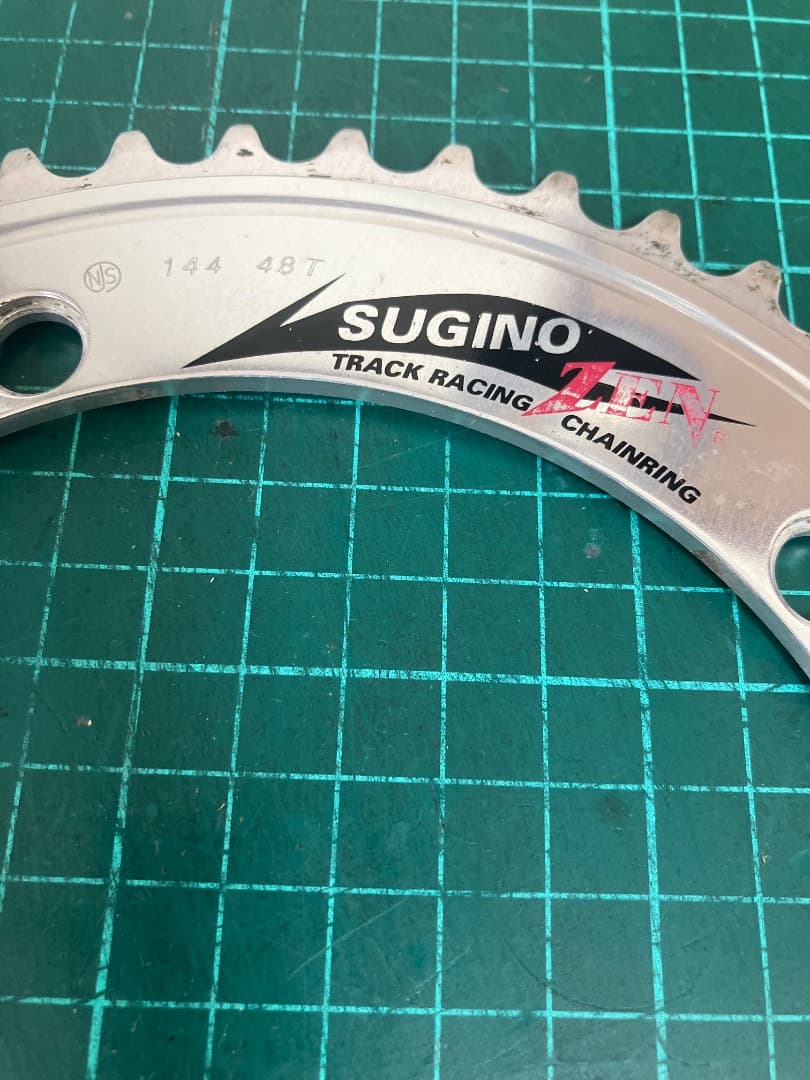 SUGINO トラックレーシング チェーンリング 48T 144mm