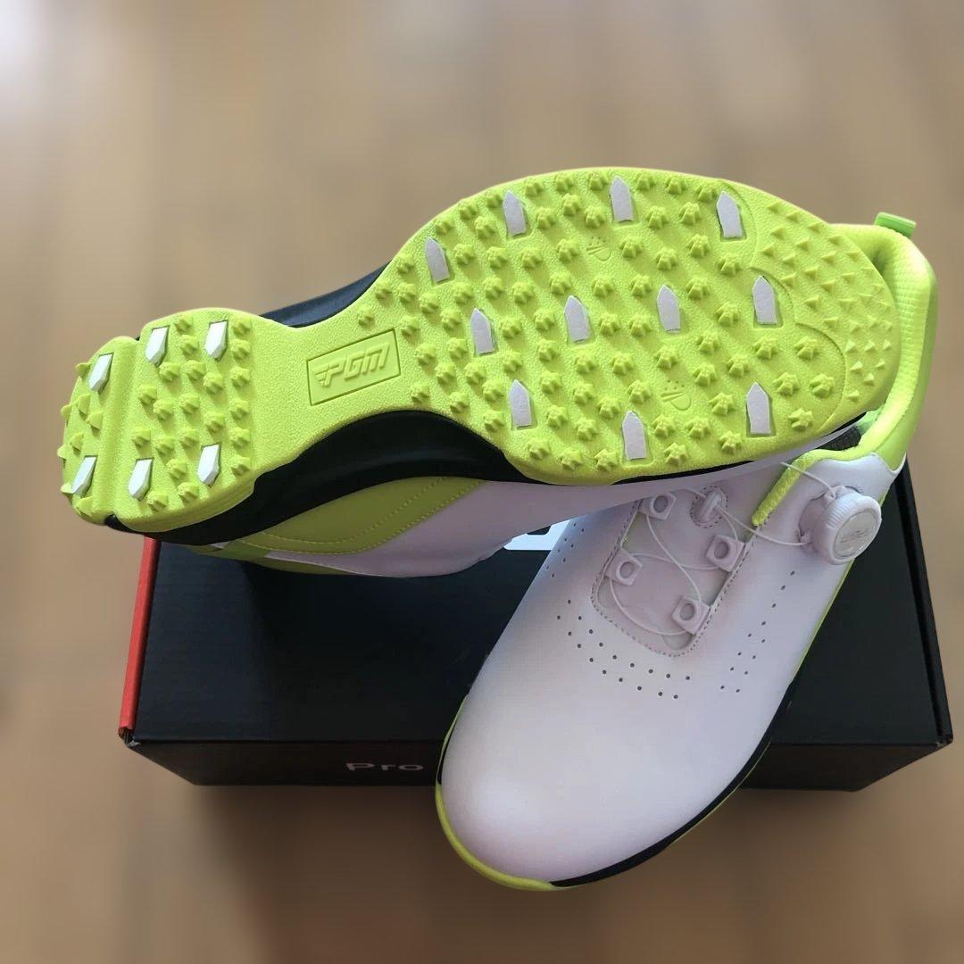Pro Golf Master シューズ ホワイト/ライム新品サイズ27.0新品