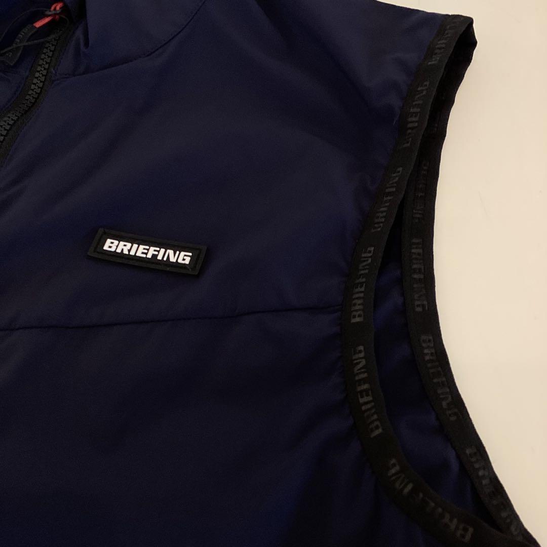 新品　BRIEFING　正規品　MENS WIND VEST ネイビー