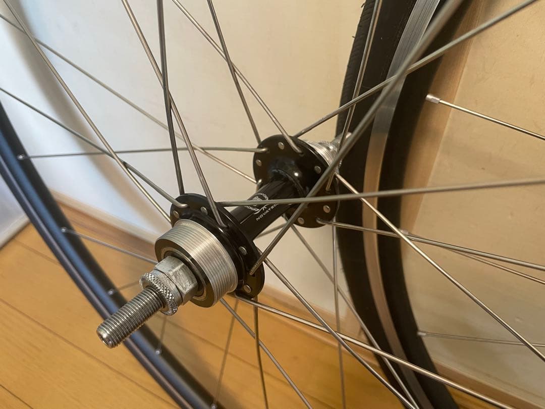 手組み軽量ホイール RR411 ノバテック トラックハブ 20H 24H