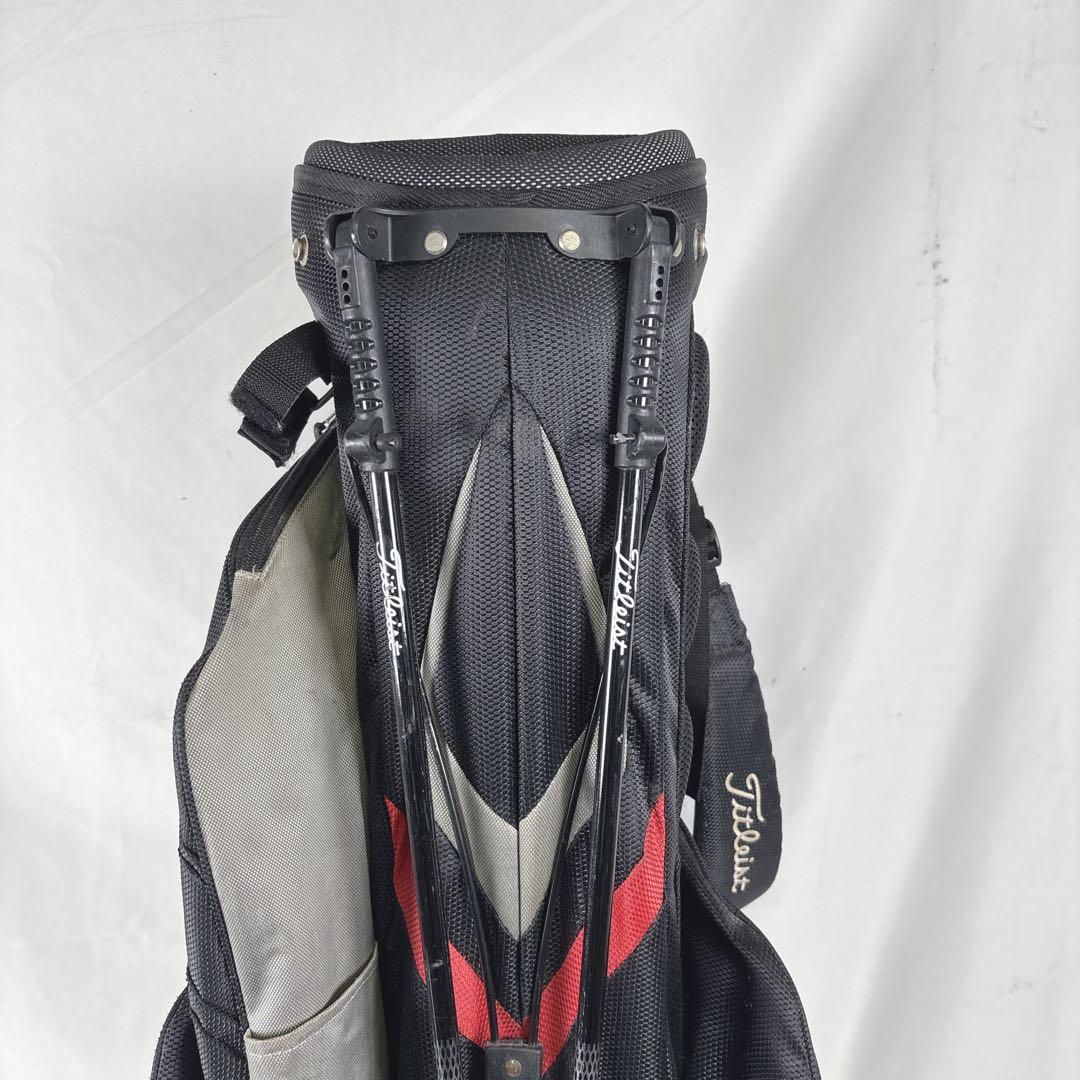タイトリスト スタンド式 キャディバッグ 6分割 フード付き Titleist