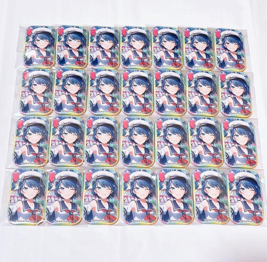 プロセカ 桐谷遥 スクエア缶バッジ 缶バッジ 船出の前のワンデイトリップ 28点