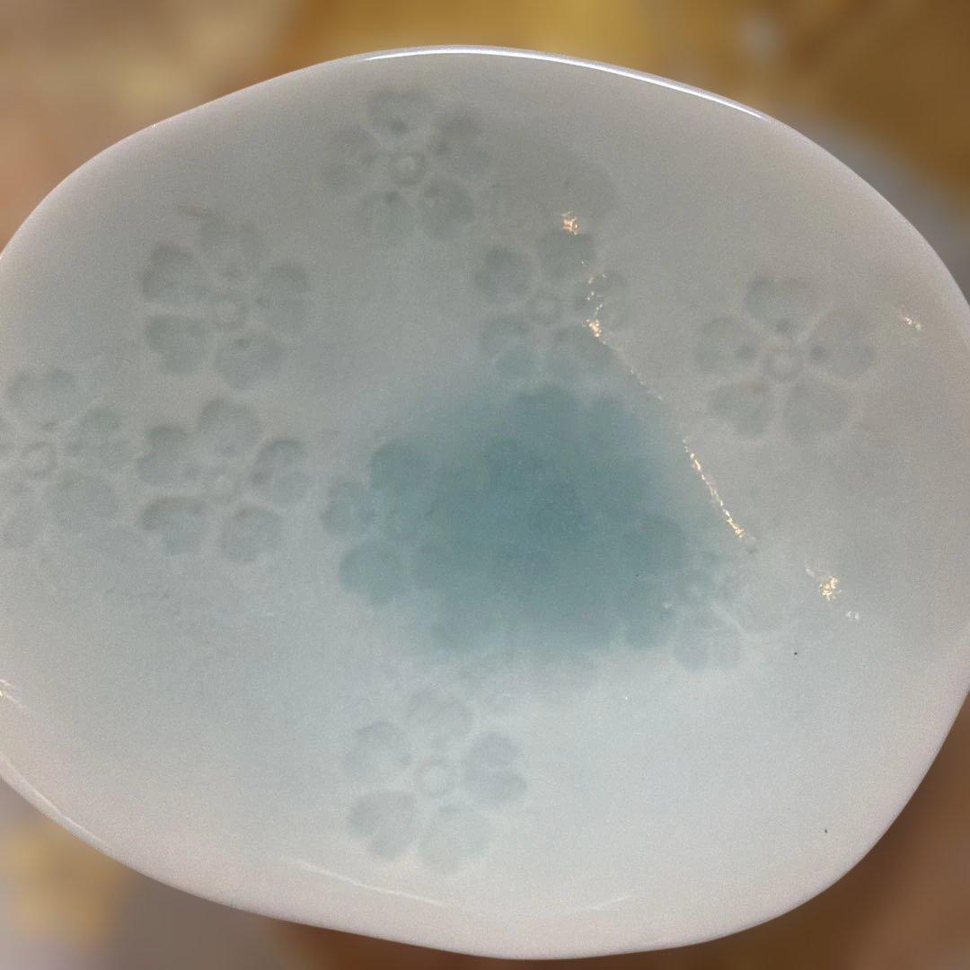 たち吉木の葉型小皿　三崎窯三種　白磁　青磁No.5-15
