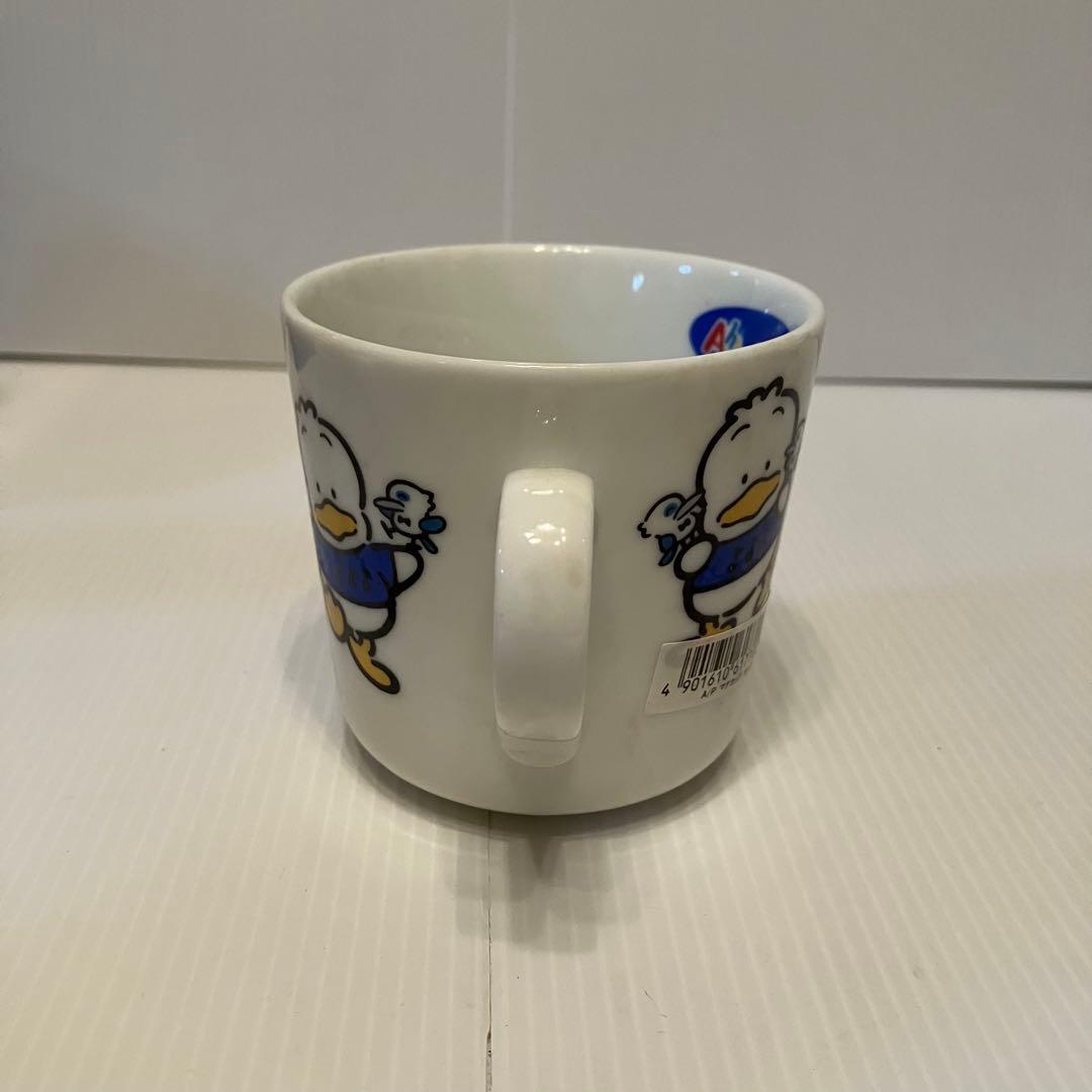 E-2 【希少・当時物】サンリオ あひるのペックル マグカップ（箱付き・美品）