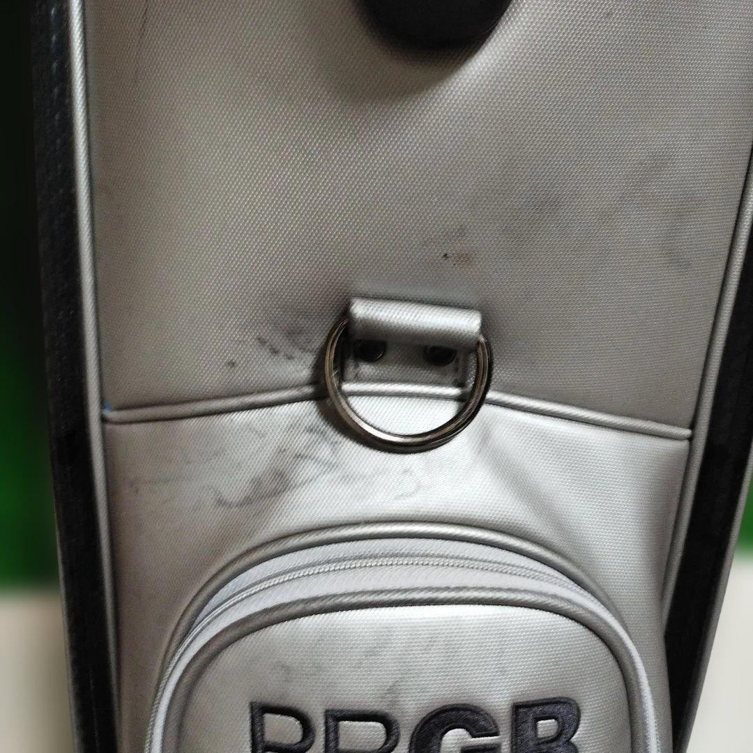 PRGR シルバー キャディバッグ