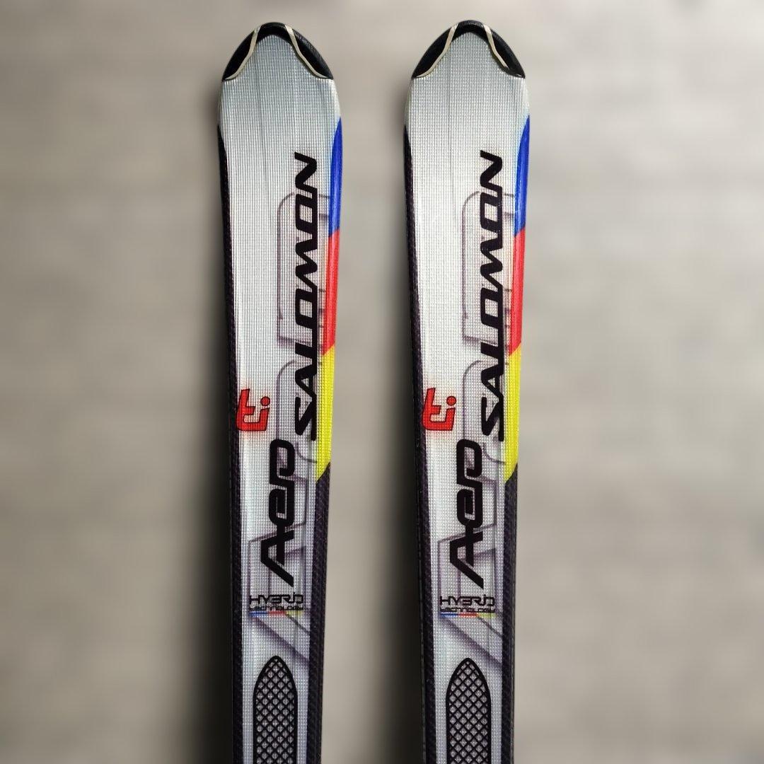 【シーズン最終特価】SALOMON Aero Ti 160cm スキーセット