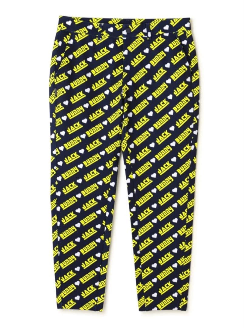 新品 ジャックバニー 2WAYストレッチツイルボンディングパンツ(4)M/紺