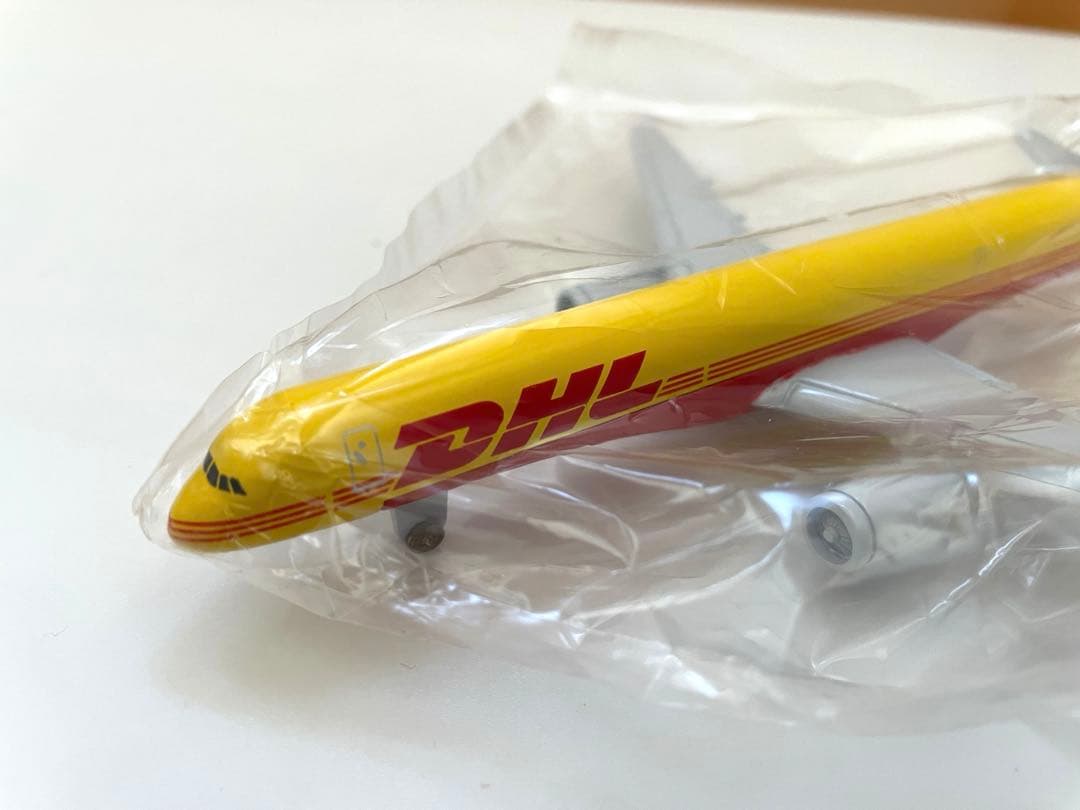 DHL 航空機模型　 スタンド付き