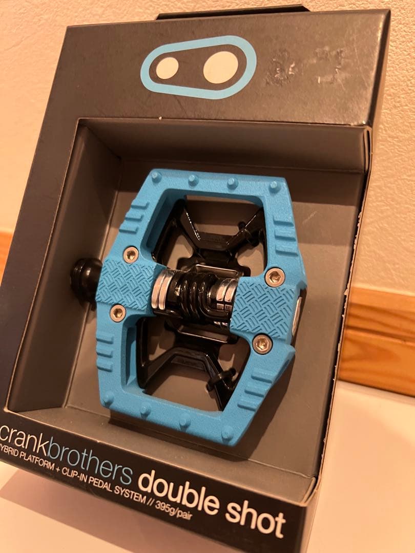 crankbrothers double shot 片面ビンディングペダル
