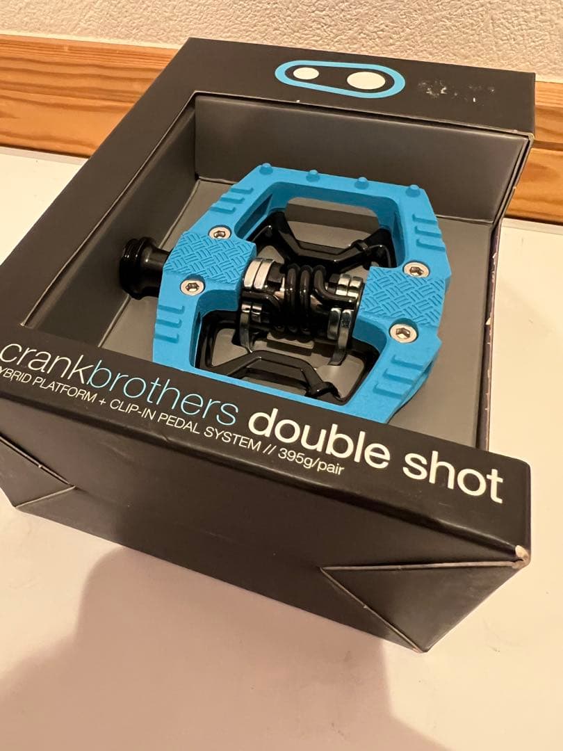 crankbrothers double shot 片面ビンディングペダル