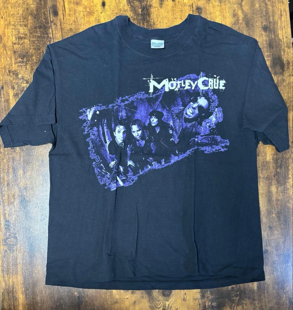 XL 90s モトリークルー Find Myself ヴィンテージTシャツ 黒