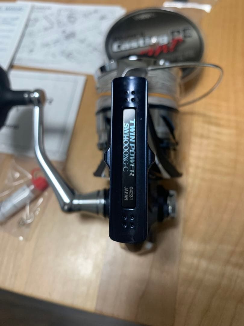 SHIMANO TWIN POWER SW 14000XG 予備スプールつき