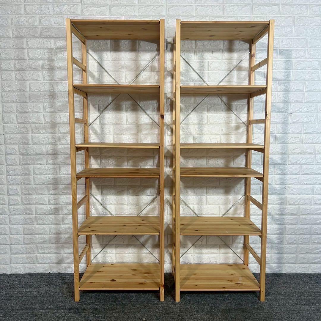 無印良品 パイン材 ユニットシェルフ オープンシェルフ キャビネット G004