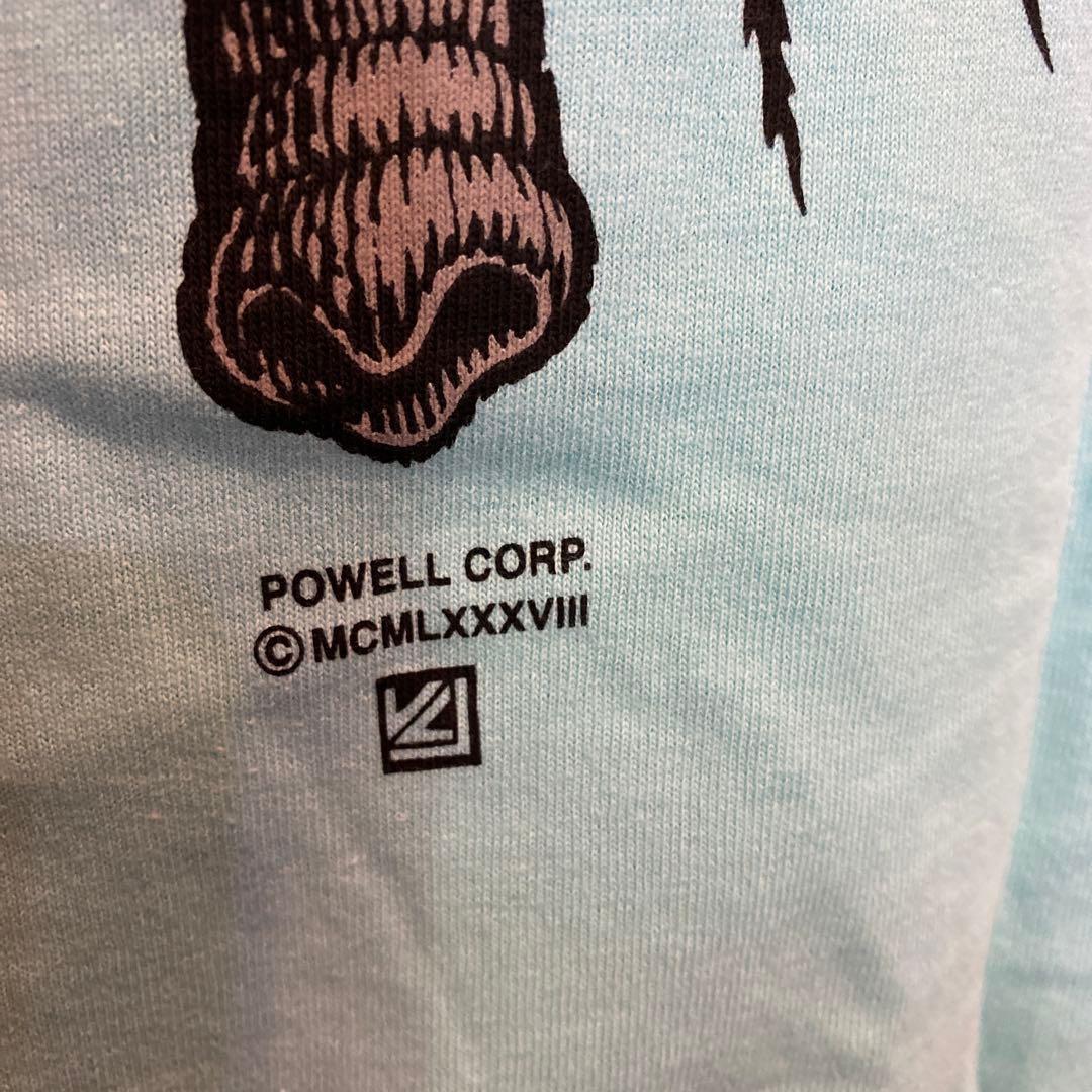 POWELL PERALTAパウエルペラルタ　Tシャツ VALLEY ブルー