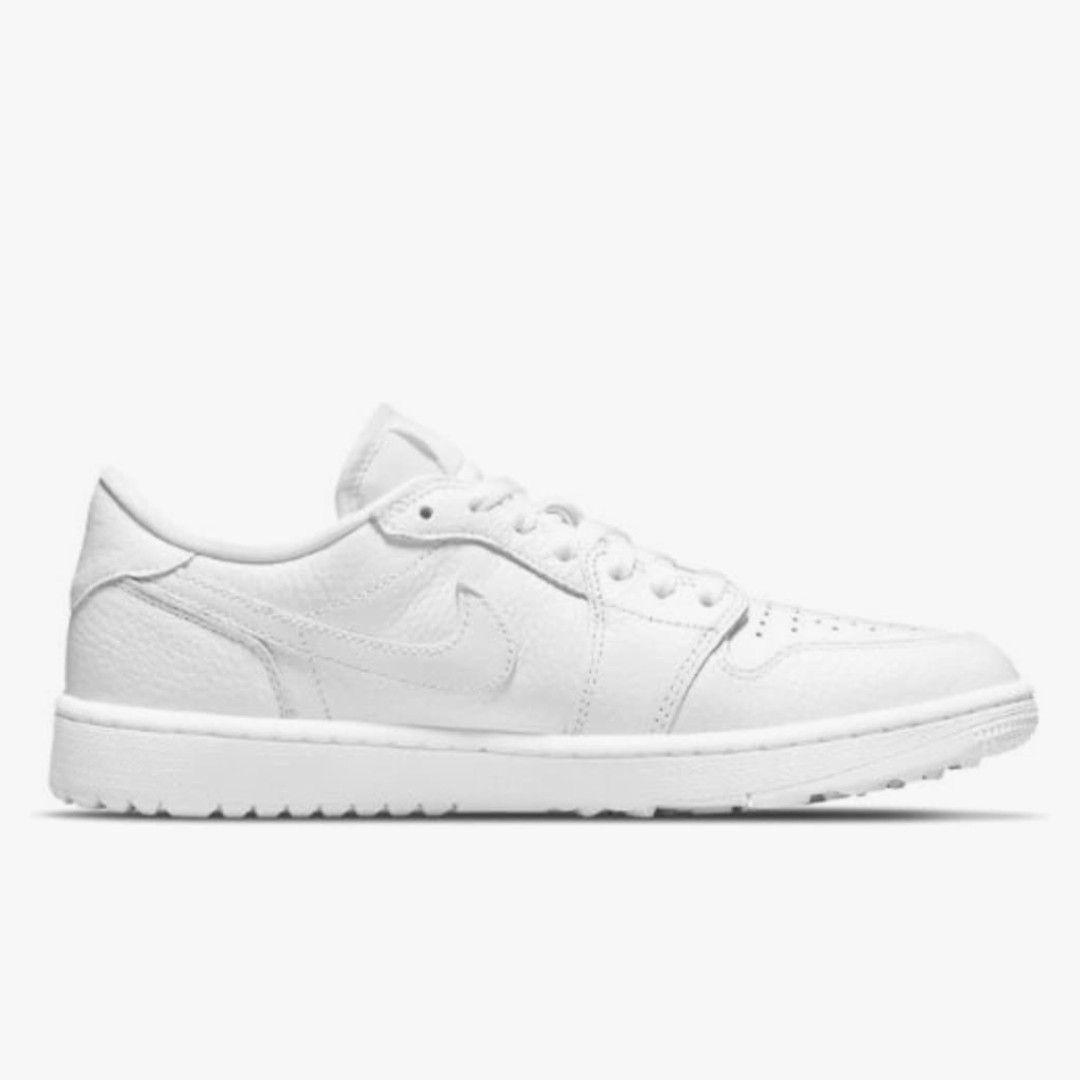Nike Air Jordan 1 Low G トリプルホワイト 28.5cm