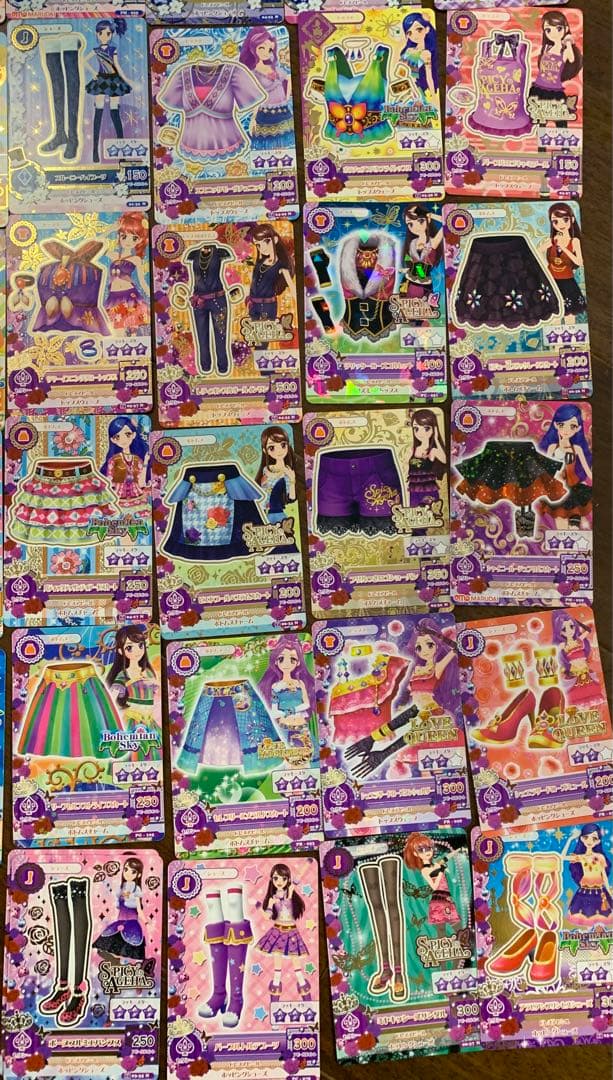 アイカツカードセット売り71枚
