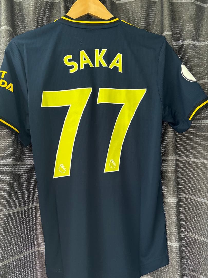 アーセナル19/20 オーセンティック ユニフォーム 77 saka サカ