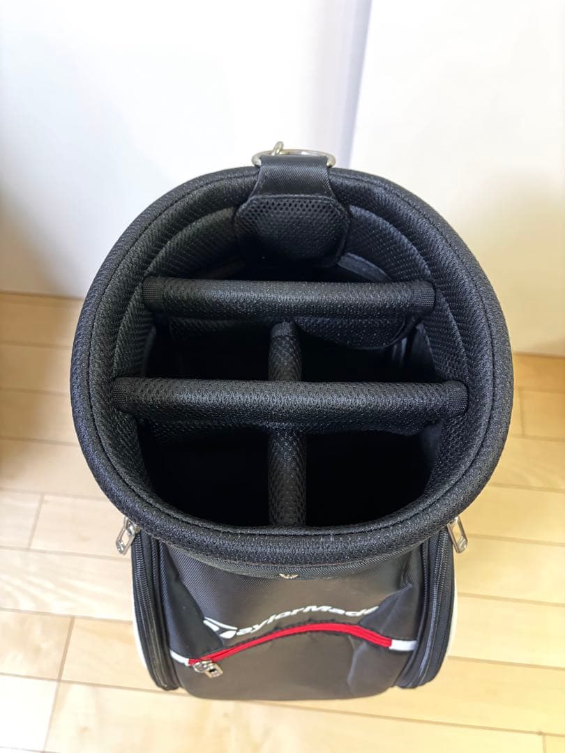 【美品】TaylorMade テーラーメイド　キャディバッグ ブラック