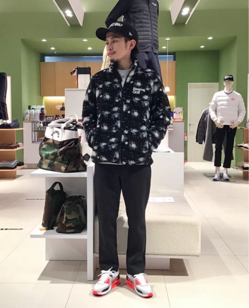 BEAMS GOLF ビームスゴルフ スペース ボアフリースジャケット