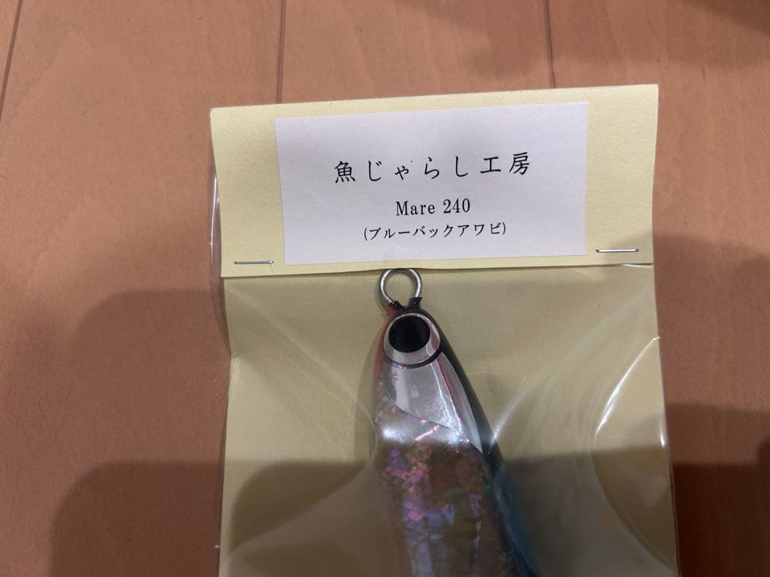 マレ240 ブルーバックアワビ 魚じゃらし工房