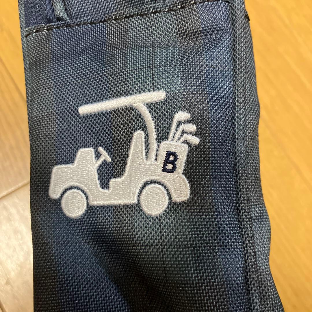 BEAMS GOLF キャディーバッグ クラブケース　ロゴ刺繍