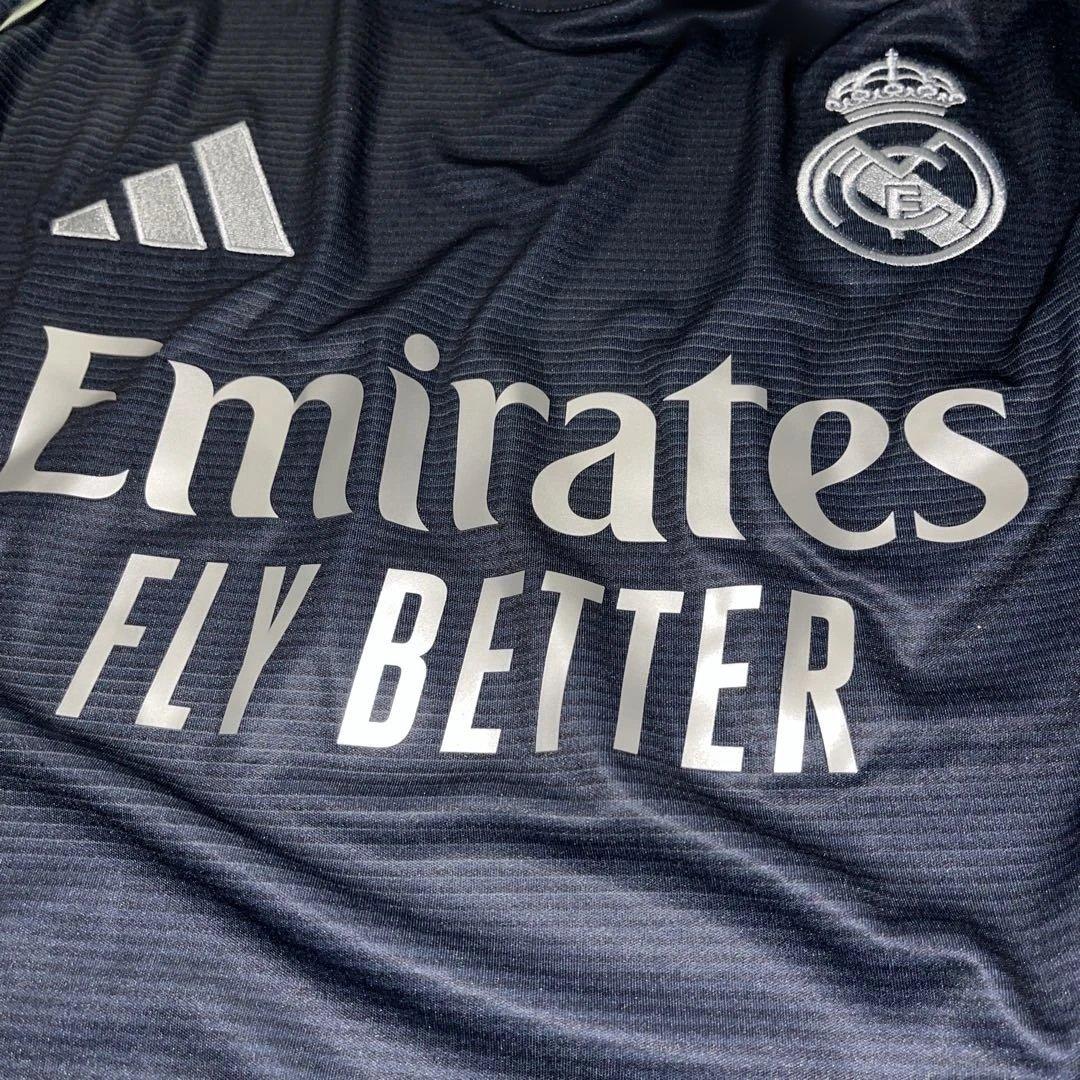 リアル・マドリード adidas 長袖　ユニホーム　2025 刺繍