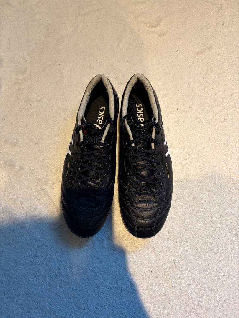 サッカースパイク ASICS DS LIGHT X-FLY4 ブラック 25cm