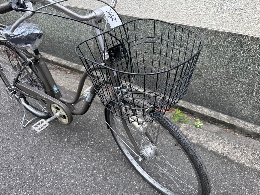 296番　全車両格安販売‼️ 26インチ 変速付き　オートライト　シティサイクル