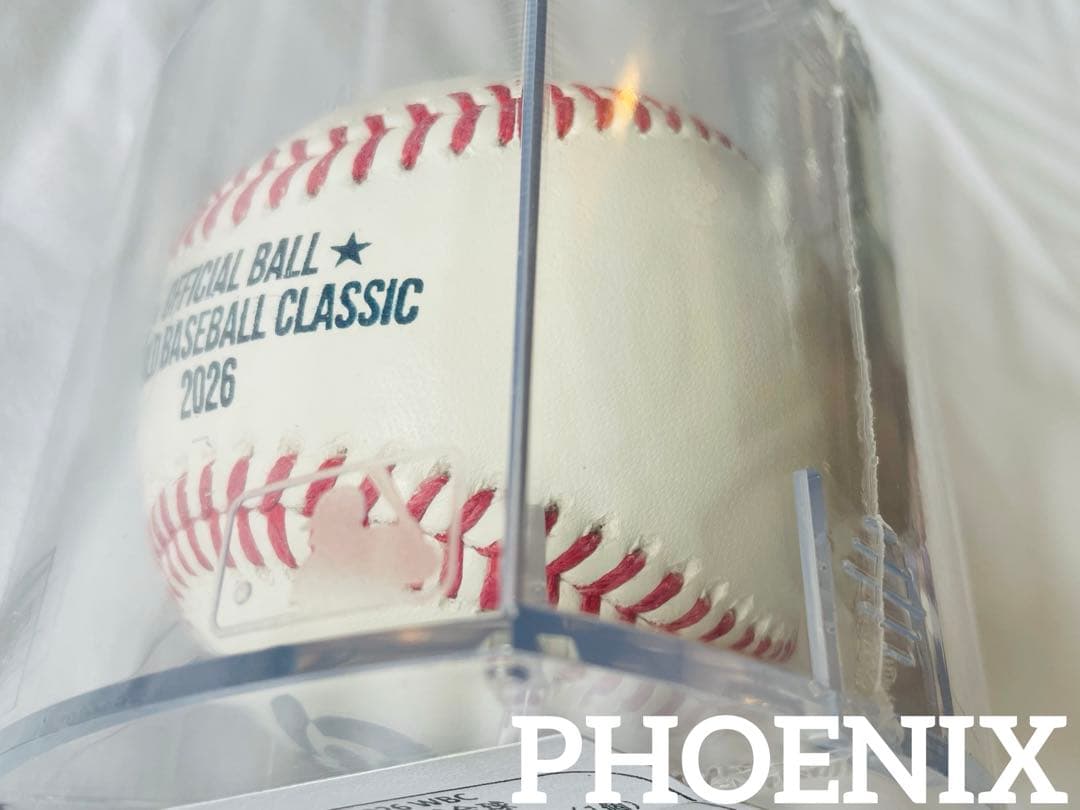よ*ん様 新品★WBC2026公式試合球UV防止ケース入り侍ジャパン