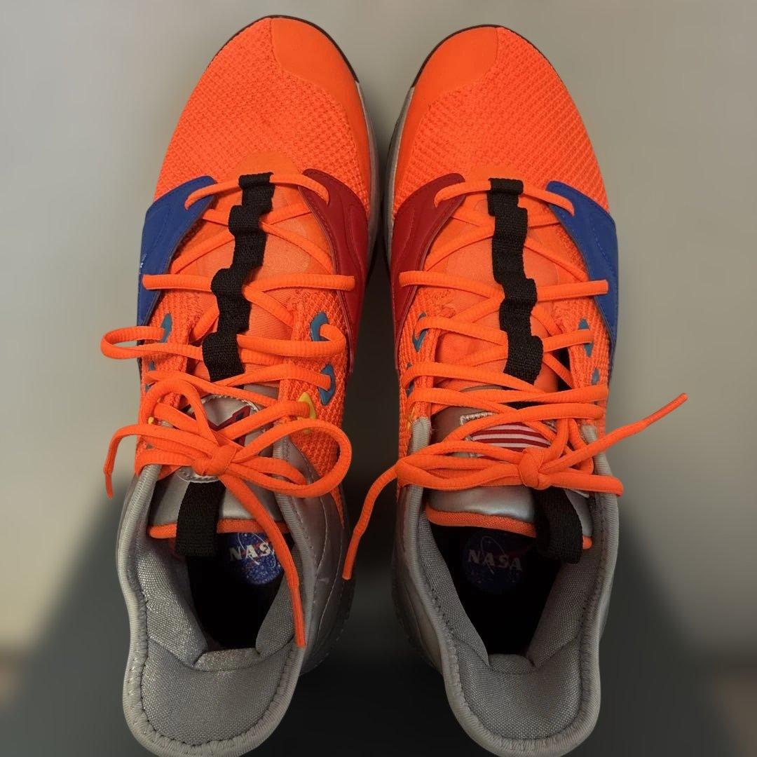 NIKE NASA PG3 EP ポールジョージ3 オレンジ 31.0㎝ 希少品