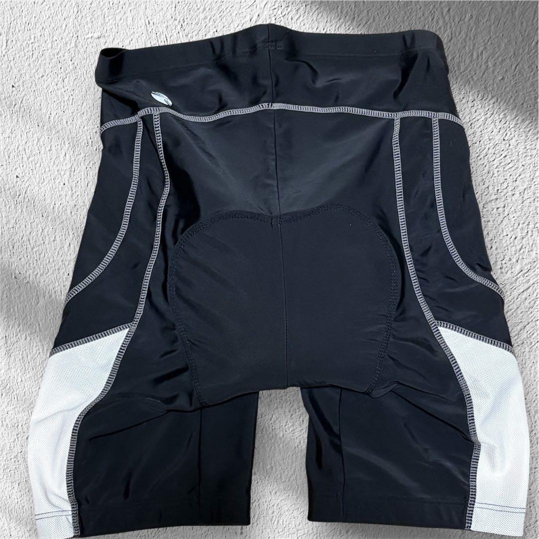 美品　PLUS ALPHA サイクルジャージウェア パンツ グローブ 3点セット