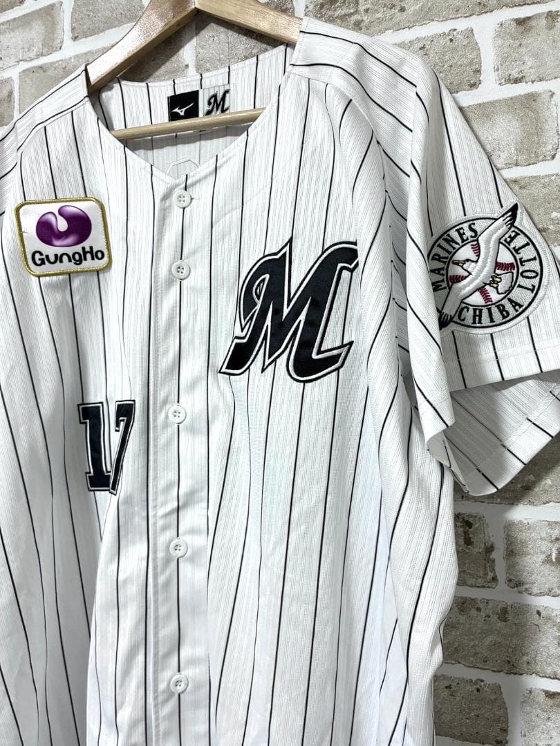 【早い者勝ち‼️】ほぼ新品 千葉ロッテ 佐々木朗希 完全試合記念ユニフォーム O