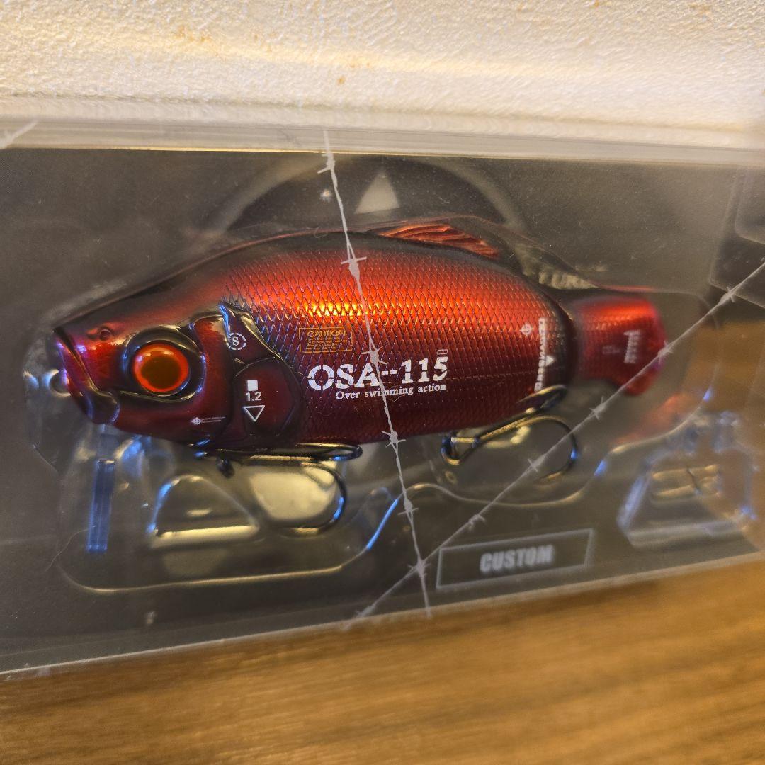 限定大阪フィッシングショーGAN CRAFT OSA-115ガンダム レッド