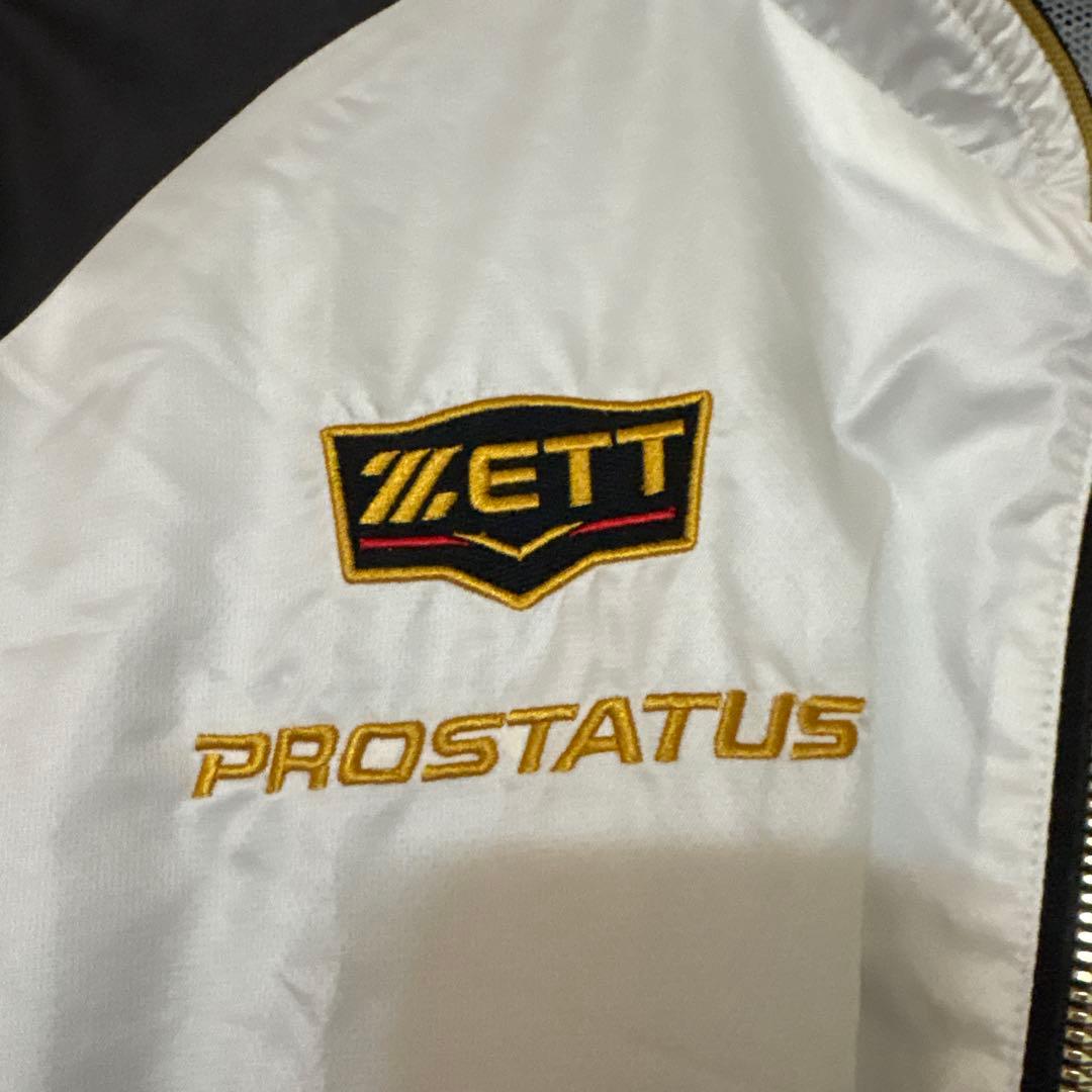 ZETT PROSTATUS ジャケット ホワイト/ブラック