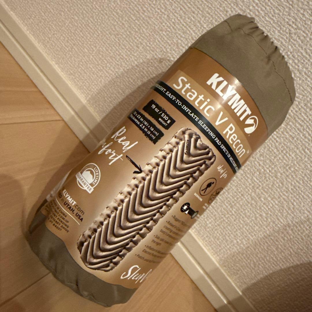 KLYMIT(クライミット) スリーピングパッド Static V Recon