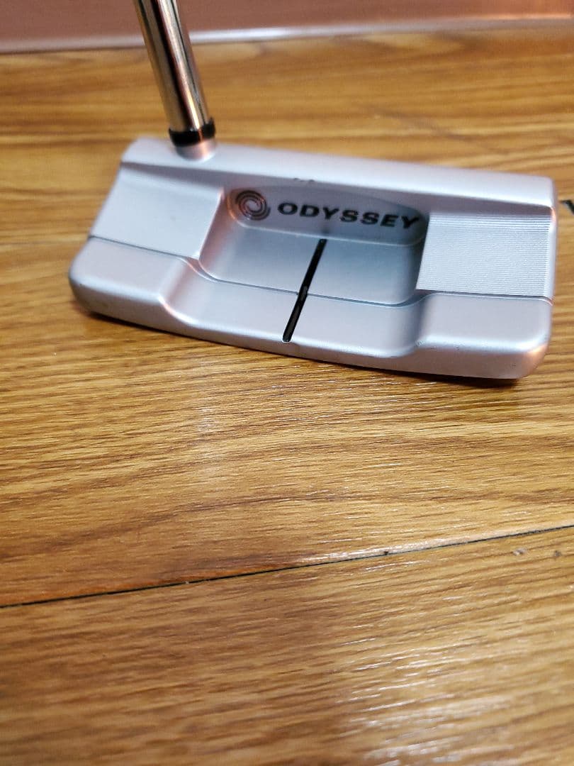 美品　オデッセイ ホワイトホットOG ダブルワイド パター