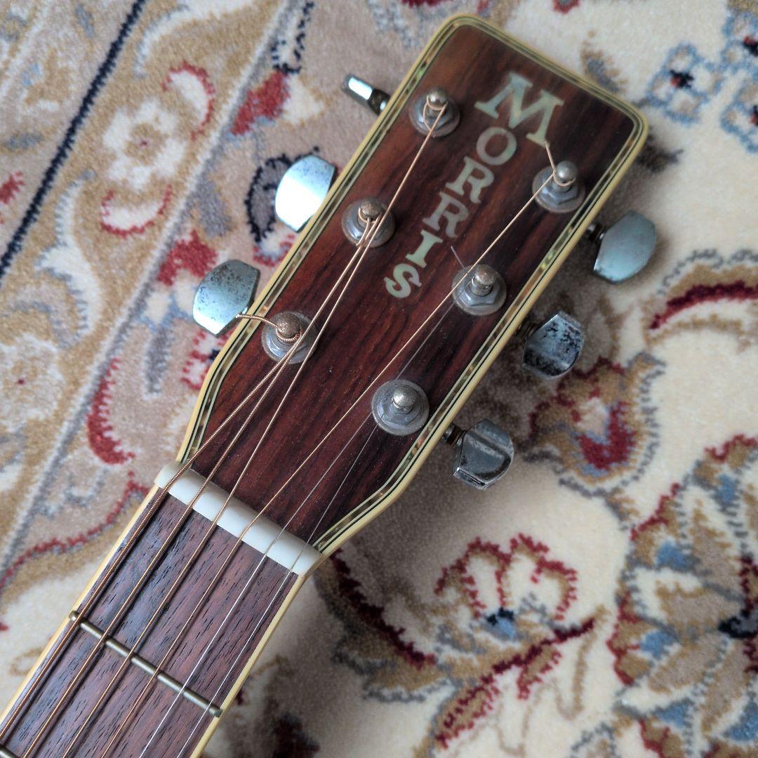 Morris MD-528 アコースティックギター ケース付き