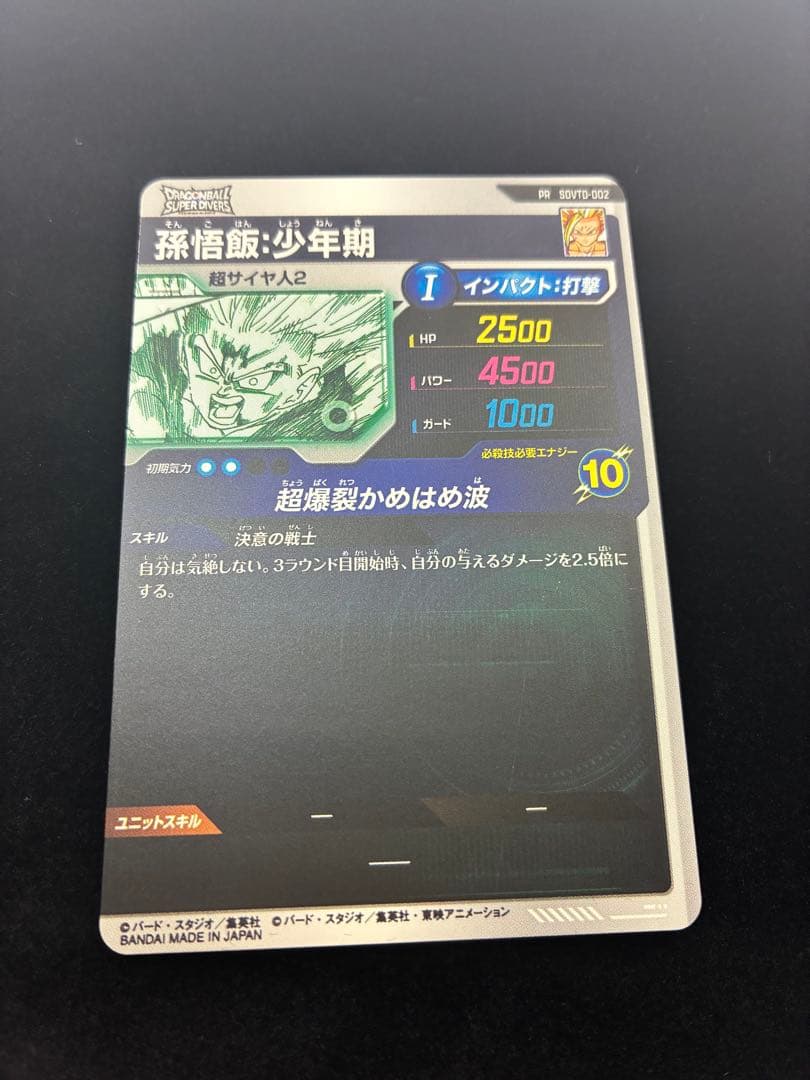 【美品】ドラゴンボール スーパーダイバーズ 40周年デッキケース カードのみ