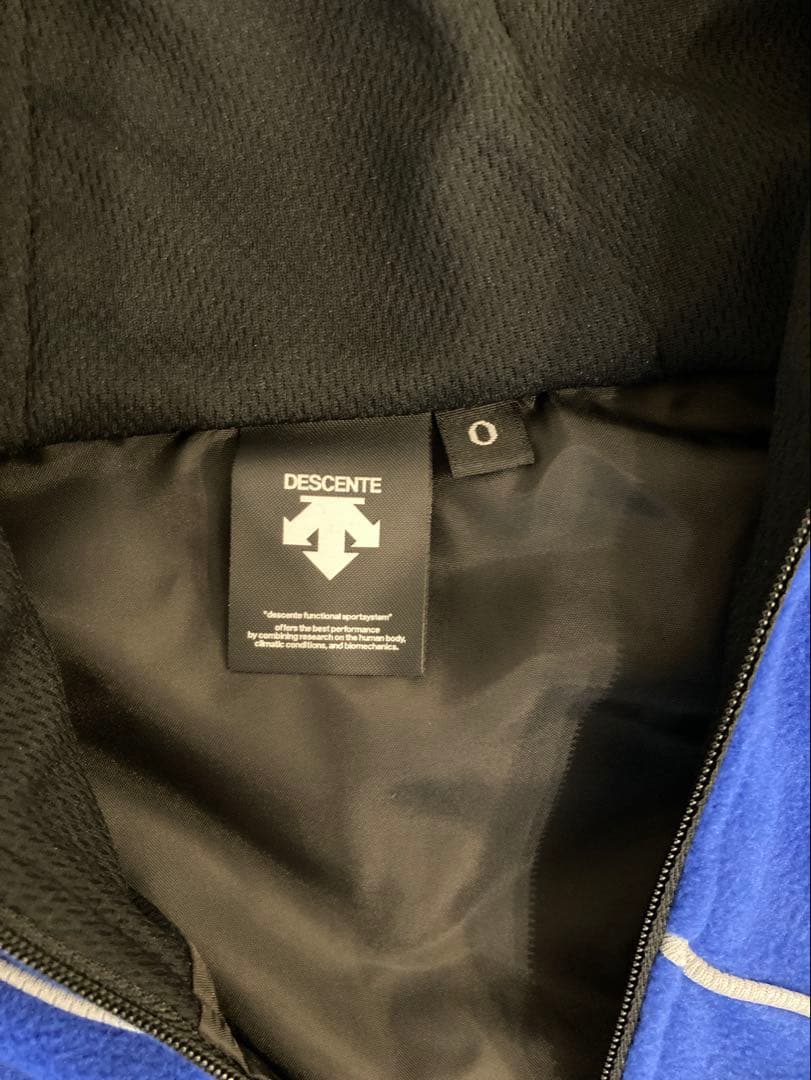DESCENTE デサント DBX2360C O XL LL ブルー フリース