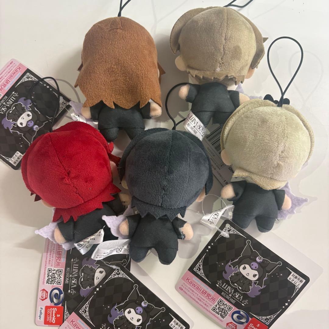 LUNA SEA×KUROMI ラウンドワン限定 マスコット 5種セット ⑤