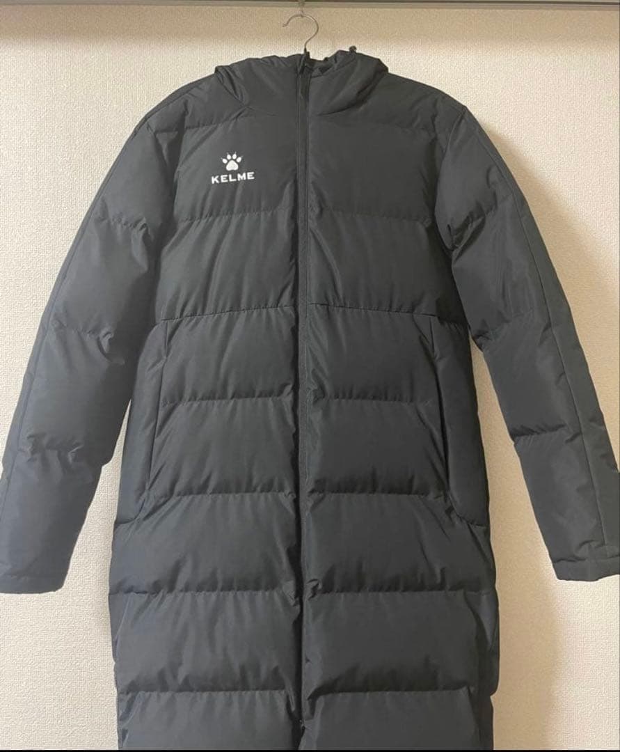 【美品】ベンチコート　ブラック　(KELME)